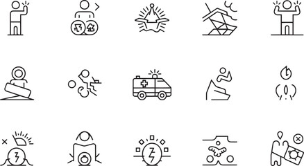 set of vector icons