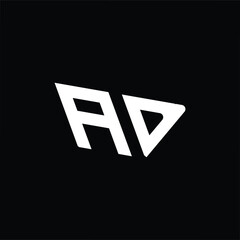 AD Logo Simple black white