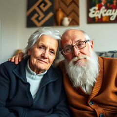 Tough Elderly Couple
