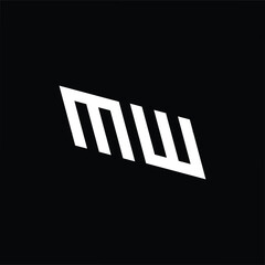MW Logo Simple black white