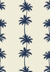 Midnight Palms AI Generated