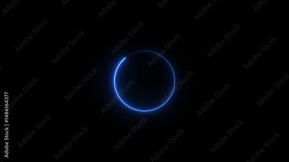 Poster loading circle with retry and refresh arrow animation. circle loading or progressing. retry and refr