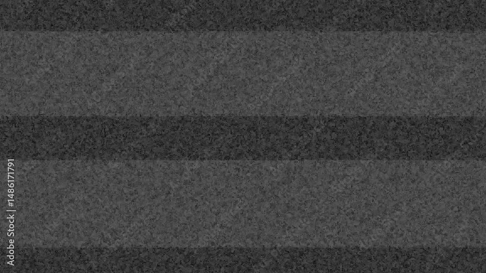 Poster tv glitch static noise with no signal and retro distortion. tv glitch static noise animation showing