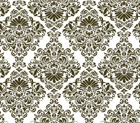 floral flower and geometric design pattern seamless for wallpaper garment fabric