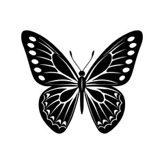 butterfly illustration butterfly icon silhouette vector