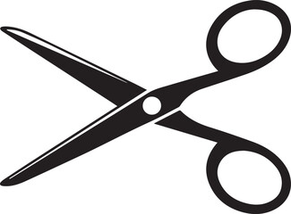 Scissors Silhouette Black vector in illustration
