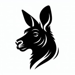 kangaroo silhouette