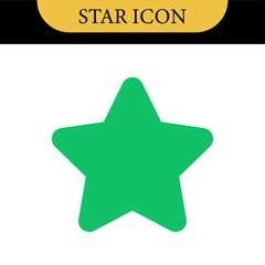 Stars collection. Star vector icons. Colorful set of Stars, isolated on transparent background. Star icon. Stars in modern simple flat style. Vector