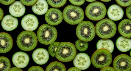 Close-up of Hardy Kiwi: A Seedless Superfood