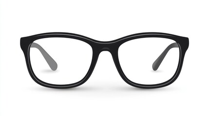 Fototapeta premium Stylish black eyeglasses