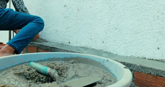 Indian Construction Worker
