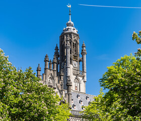 Middelburg Town Hall (Middelburg Stadthuis) is situated at the market of Middelburg, Zeeland, Netherlands.