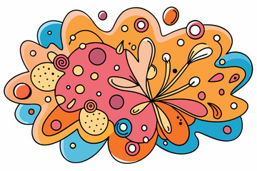 abstract background with circles