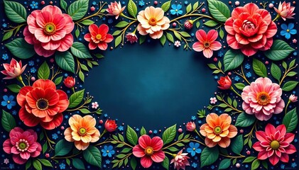 Intricate floral design within a hexagonal grid , geometric shapes, grid