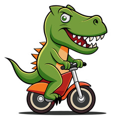 cartoon crocodile with a smile on transparent background