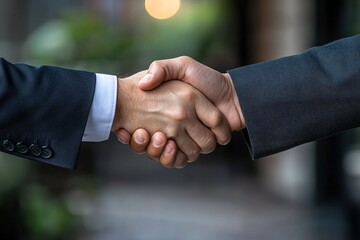 Businessman hand hold customer retention network and acquiring new customers and partnership