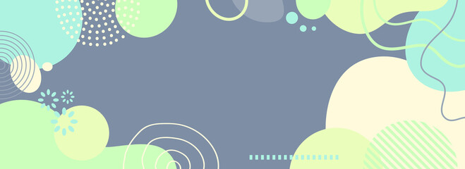 Design banner frame background .Colorful poster background vector illustration.