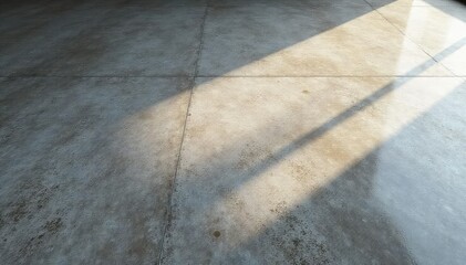 Polished concrete floor with subtle texture and variations in color , monochrome, floor