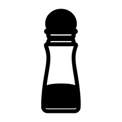Black and White Pepper Grinder Illustration for Culinary and Kitchen Needs