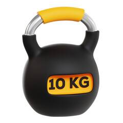 3D kettlebell for strength and cardio training.