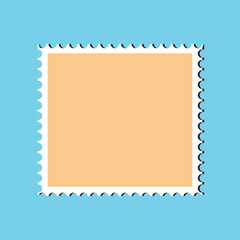 Frame wavy doodle or vector stamp and sticker set. Hand drawn blank frames Vector illustration