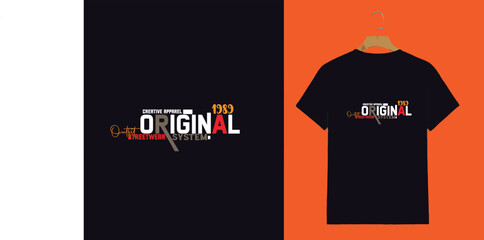 Original Streetwear Outfit T-Shirt – Urban Style Tee with 1989 Vintage Vibes

