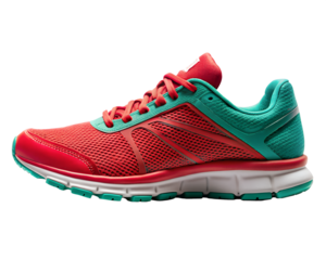 pair of sport shoes isolated on white background. Transparent PNG Available with high definition quality Available.