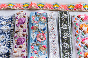 インド刺繍リボン