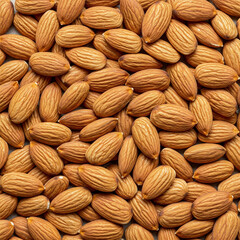 Fototapeta premium Fresh Almonds Background