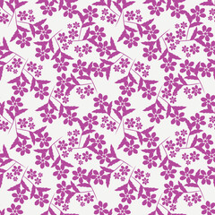 Floral pattern design, vector illustration background