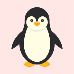 vector illustration of a penguin