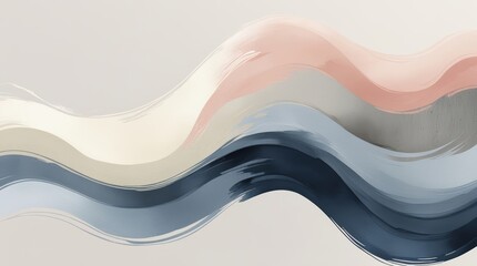 Obraz premium Colorful Liquid Gradient Background with Modern Design and Flowing Wave Pattern