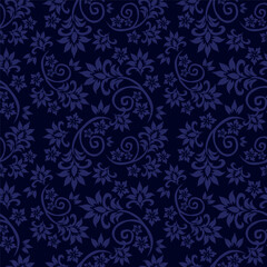 Floral pattern design, vector illustration background