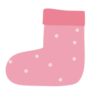 pink baby shoes