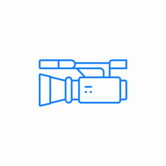 action camera icon sign vector