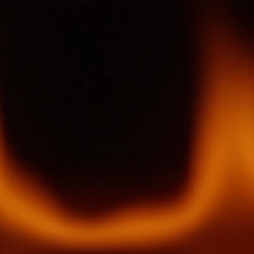 Flames on black background. Filmed is slow motion 1000 fps. High quality FullHD footage