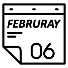 Februray Icon