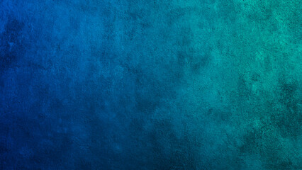 Aerial view on turquoise waves, water surface texture. Blue wall background