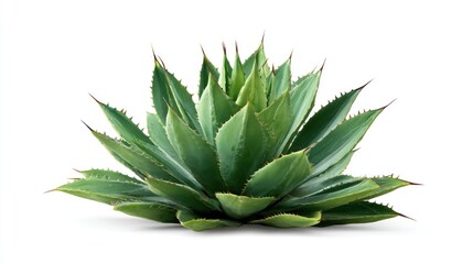 Fototapeta premium Agave plant, vibrant green rosette