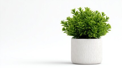 Simple potted plant