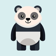 illustration of a panda