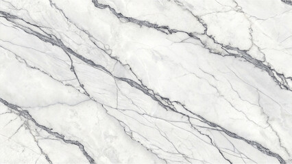 Fototapeta premium Elegant white marble texture with gray veins seamless background for luxury designs