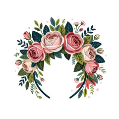 Bridal Fashion And Accessories Concept Vector Illustration