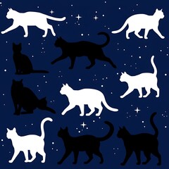 Midnight Catwalk AI Generated