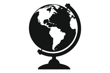 antique-globe-silhuette---vector-art-illustriton-w.eps