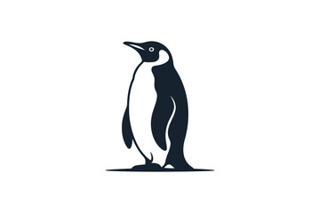 Penguin illustration antarctic bird vector image