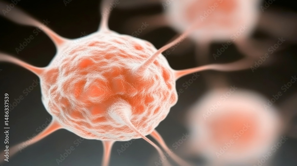 Poster Detailed illustration showcases interconnected neurons with glowing synapses, highlighting the complexities of neural networks in scientific research and discovery