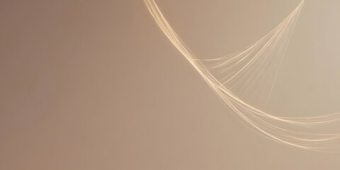 A web of golden light weaving through deep space, representing creativity, connections, and career growth.15