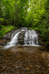 Obraz premium waterfall near Franklin and Highlands, NC