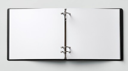 Open blank notebook